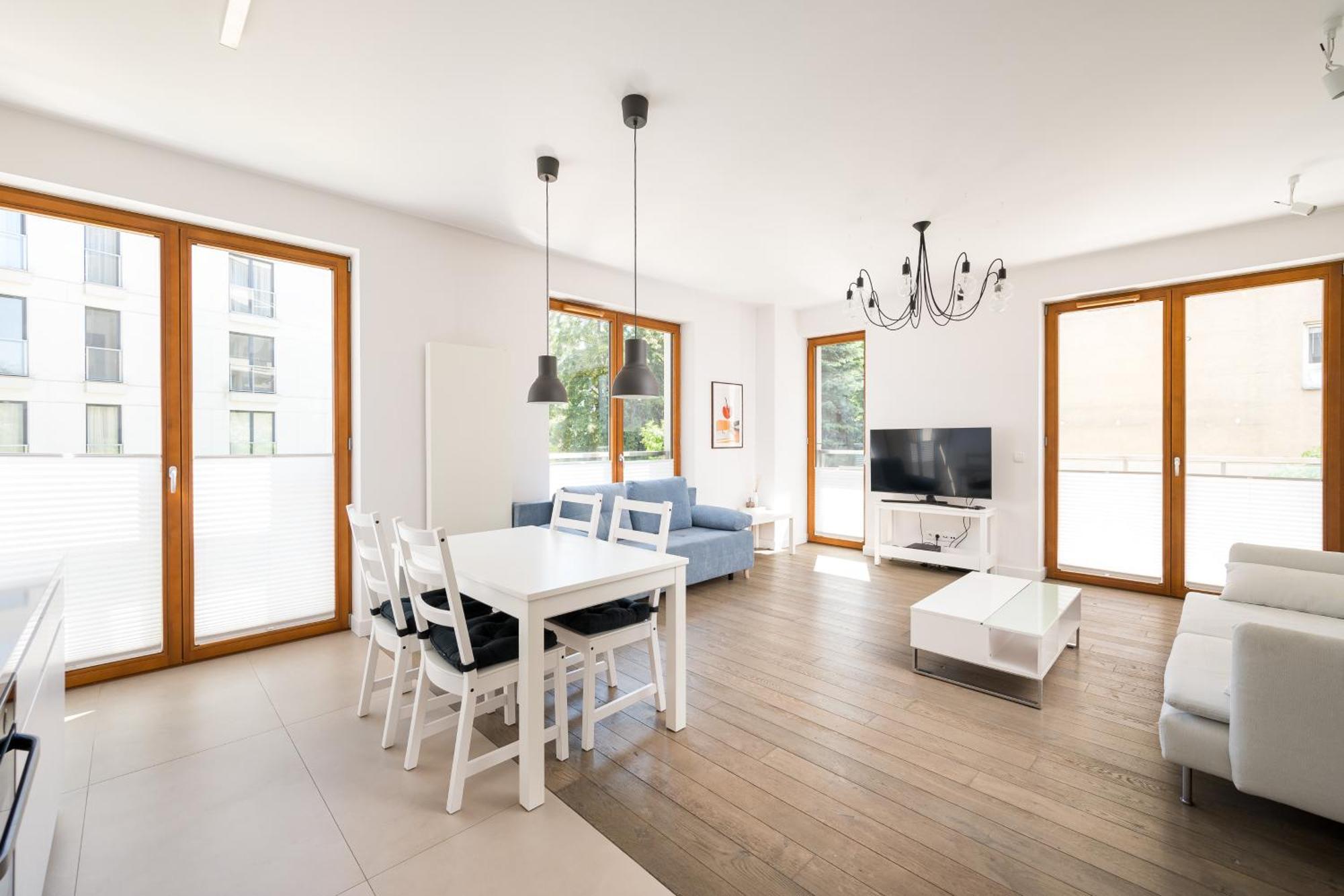 Elektrownia Powisle Comfort Apartment Warschau Buitenkant foto